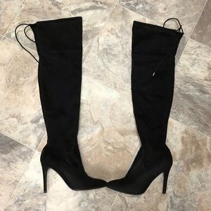 Forever 21 thigh high boots size 7